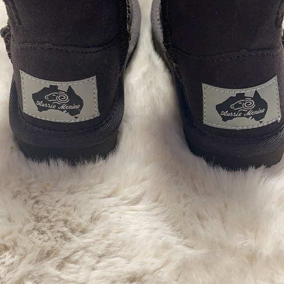 Aussie Merino Suede/Wool Auckland Children’s Boot - Picture 8 of 16